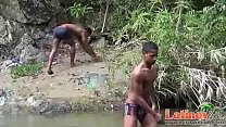 Hunky ethnic gay boys having sloppy wet oral fun