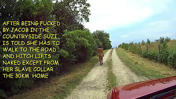 Suzi walks home naked.